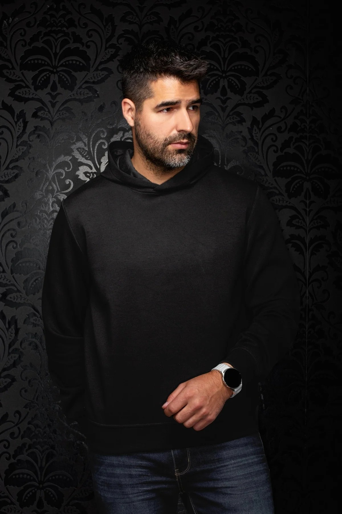 AU NOIR HOODIE HOMME
