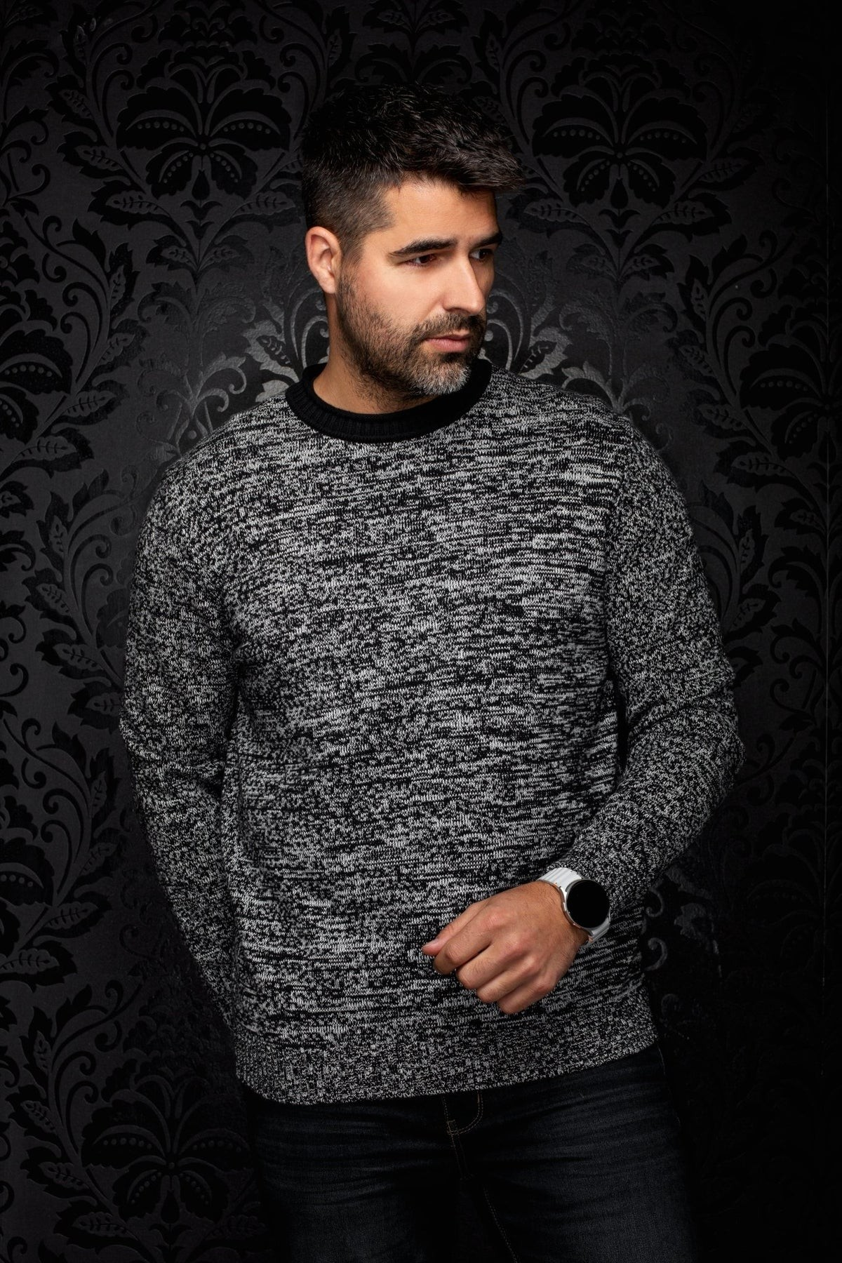 AU NOIR CHANDAIL HOMME