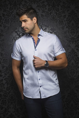 Au Noir Chemise Manche Courte Homme