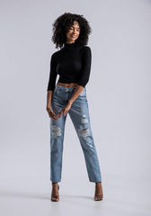 LEZ A LEZ Crop Top Femme