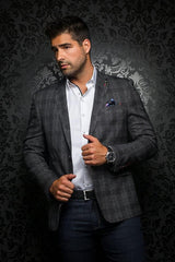 Au Noir Veston Homme