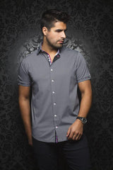 Au Noir Chemise Manche Courte Homme