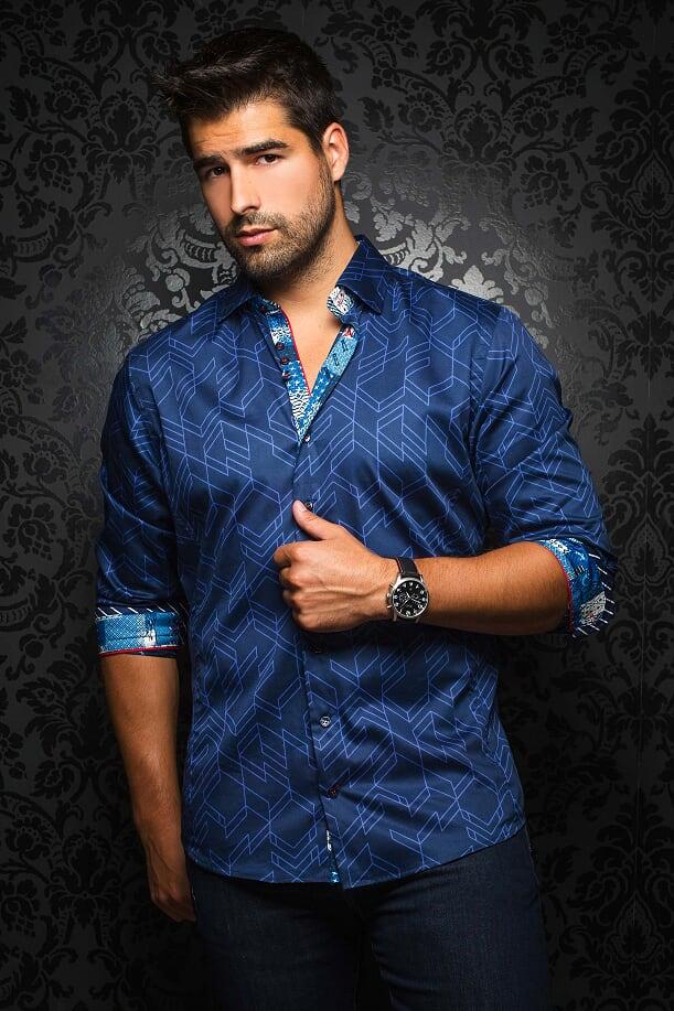 Au Noir Chemise Homme