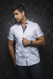 Au Noir Chemise Manche Courte Homme