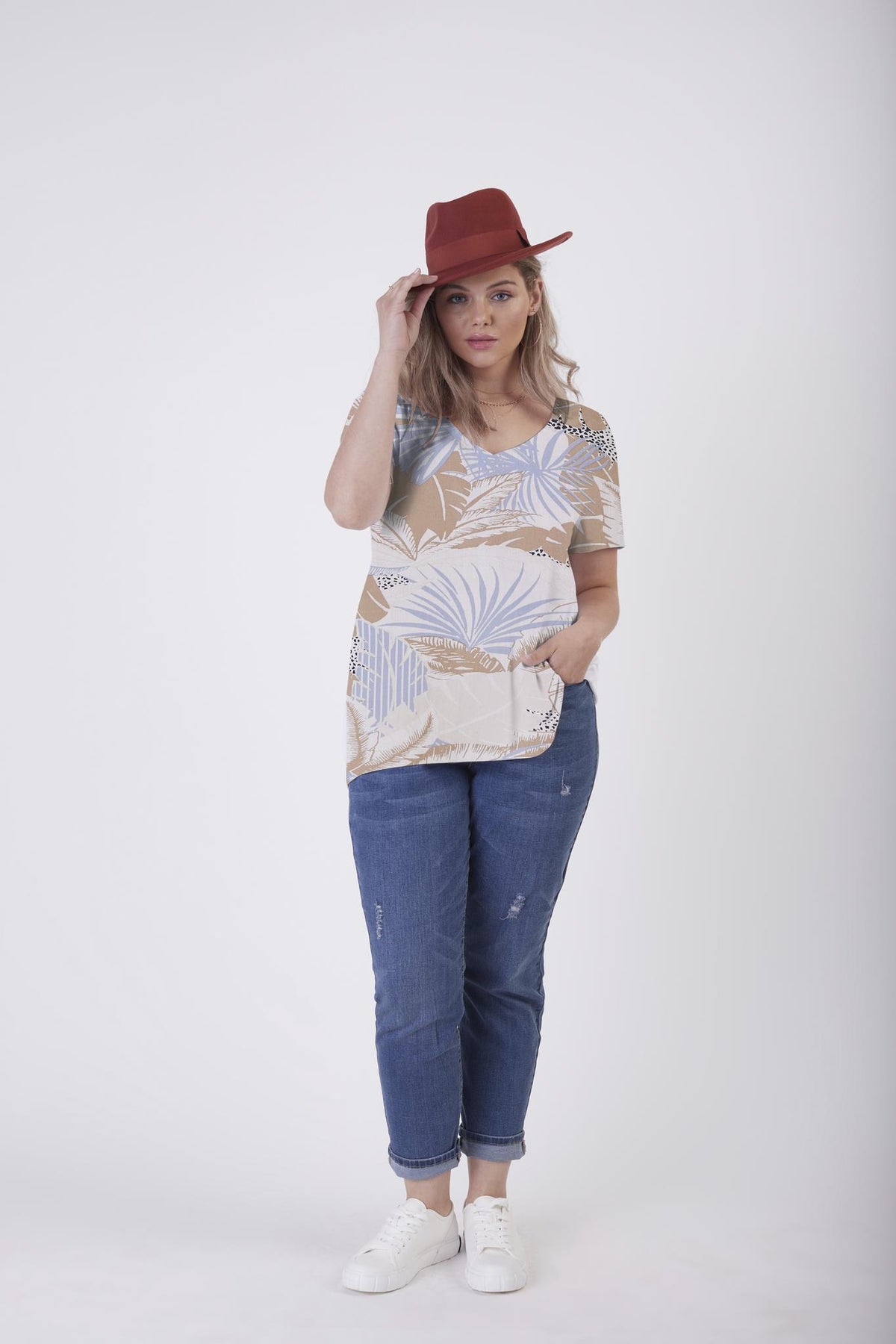 Dex Plus T/Shirt Taille Plus Femme