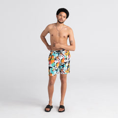 Saxx Maillot de Bain Homme 2N1 VOLLEY 7"