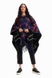 Desigual Poncho Femme