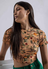 LEZ A LEZ CROP TOP FEMME