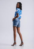 LEZ A LEZ Short en jeans Femme