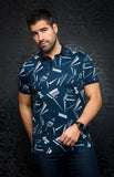 Au Noir Polo Homme