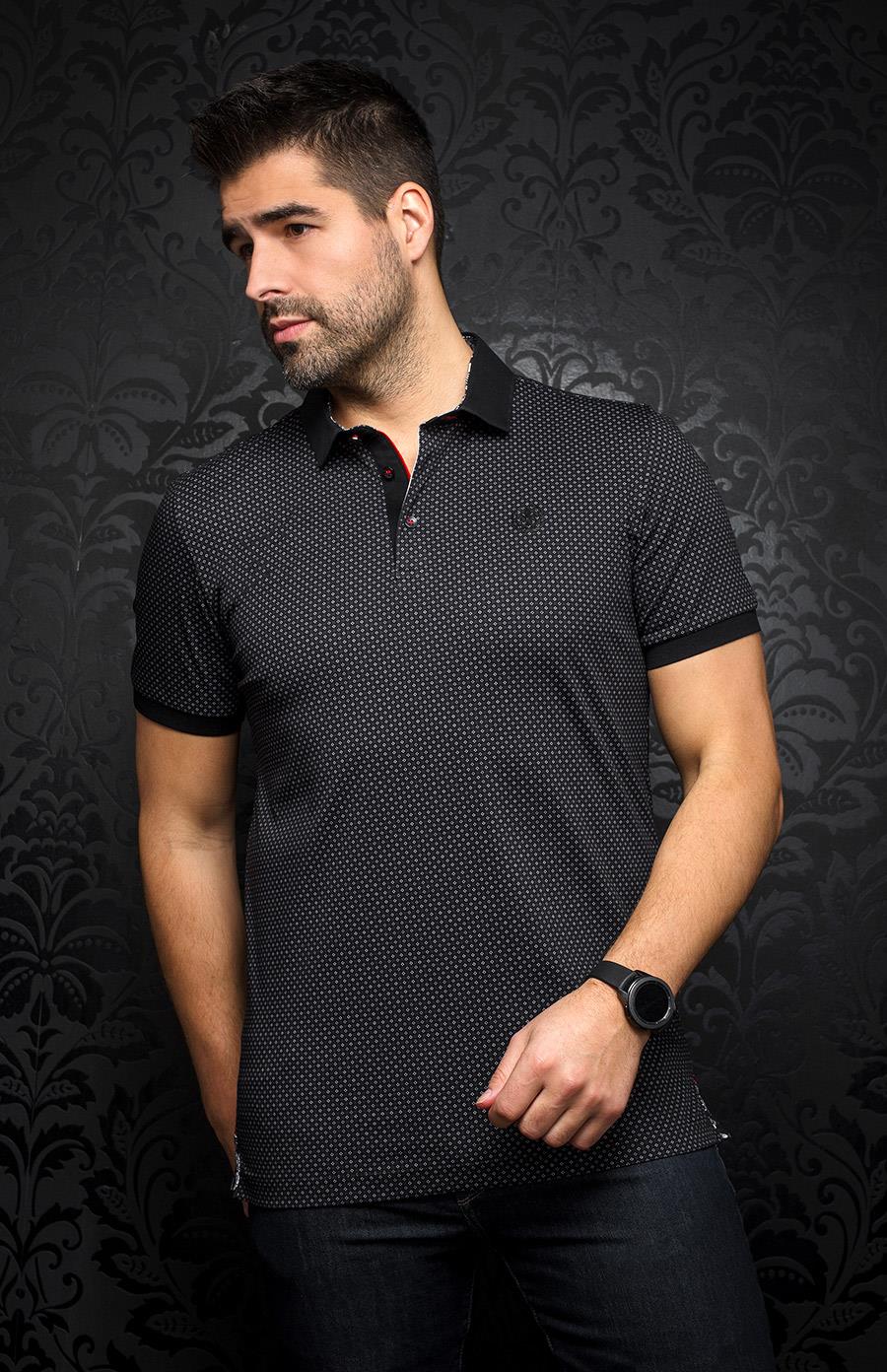 Au Noir Polo Homme