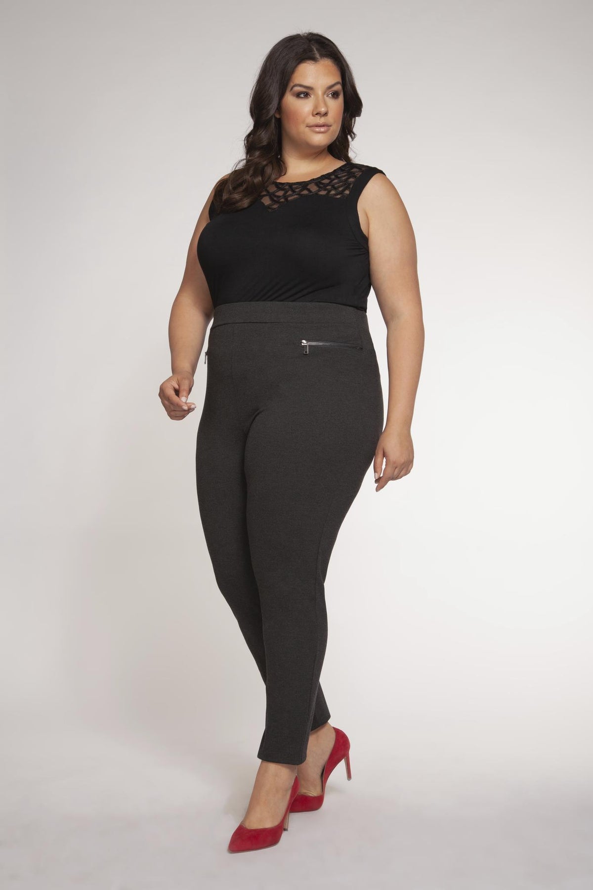 Dex Plus Legging Taille Plus Femme