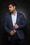 Au Noir Veston Homme