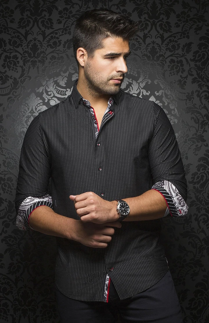 Au Noir Chemise Homme