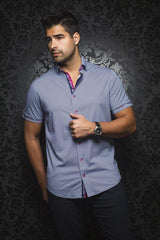 Au Noir Chemise Manche Courte Homme