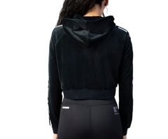 KAPPA HOODIE CROP FEMME