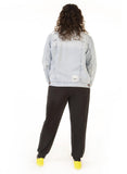 Dex Plus Veste en Jeans Taille Plus Femme