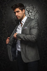 Au Noir Veston Homme