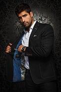 Au Noir Veston Homme