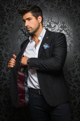 Au Noir Veston Homme