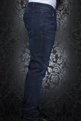 Au Noir Jeans Slim Homme