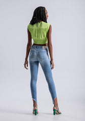 LEZ A LEZ CROP TOP FEMME