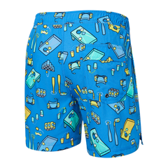 Saxx Maillot de Bain Homme OH BUOY 2N1 VOLLEY 5"