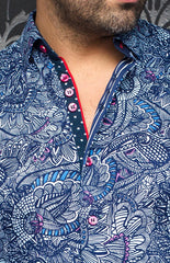 Au Noir Chemise Knit Homme