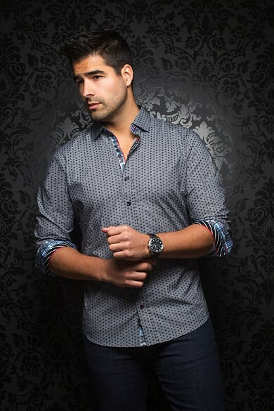 Au Noir Chemise Homme