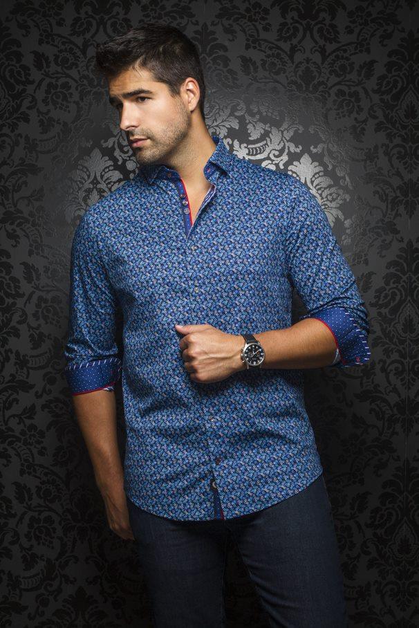 Au Noir Chemise Knit Homme