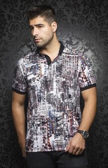 Au Noir Polo Homme