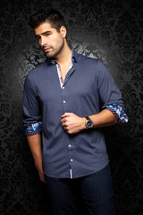 Au Noir Chemise Knit Homme