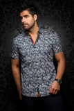 Au Noir Chemise Manche Courte Homme