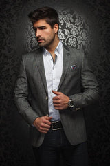 Au Noir Veston Homme