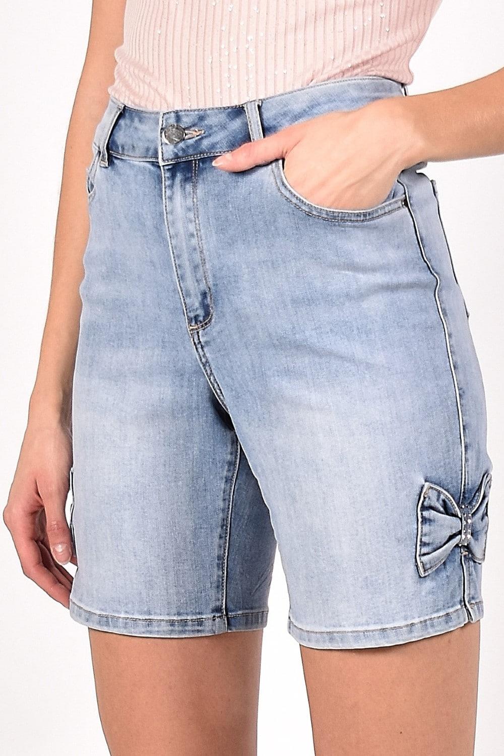 FRANK LYMAN SHORT EN JEANS FEMME