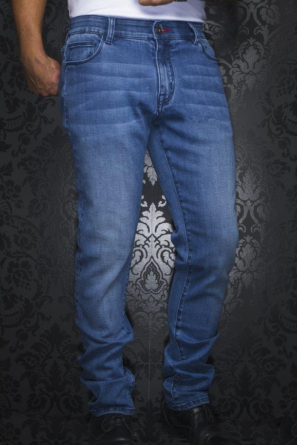 Au Noir Jeans Coupe Johnny Homme