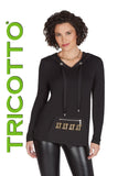 Tricotto Hoodie Femme