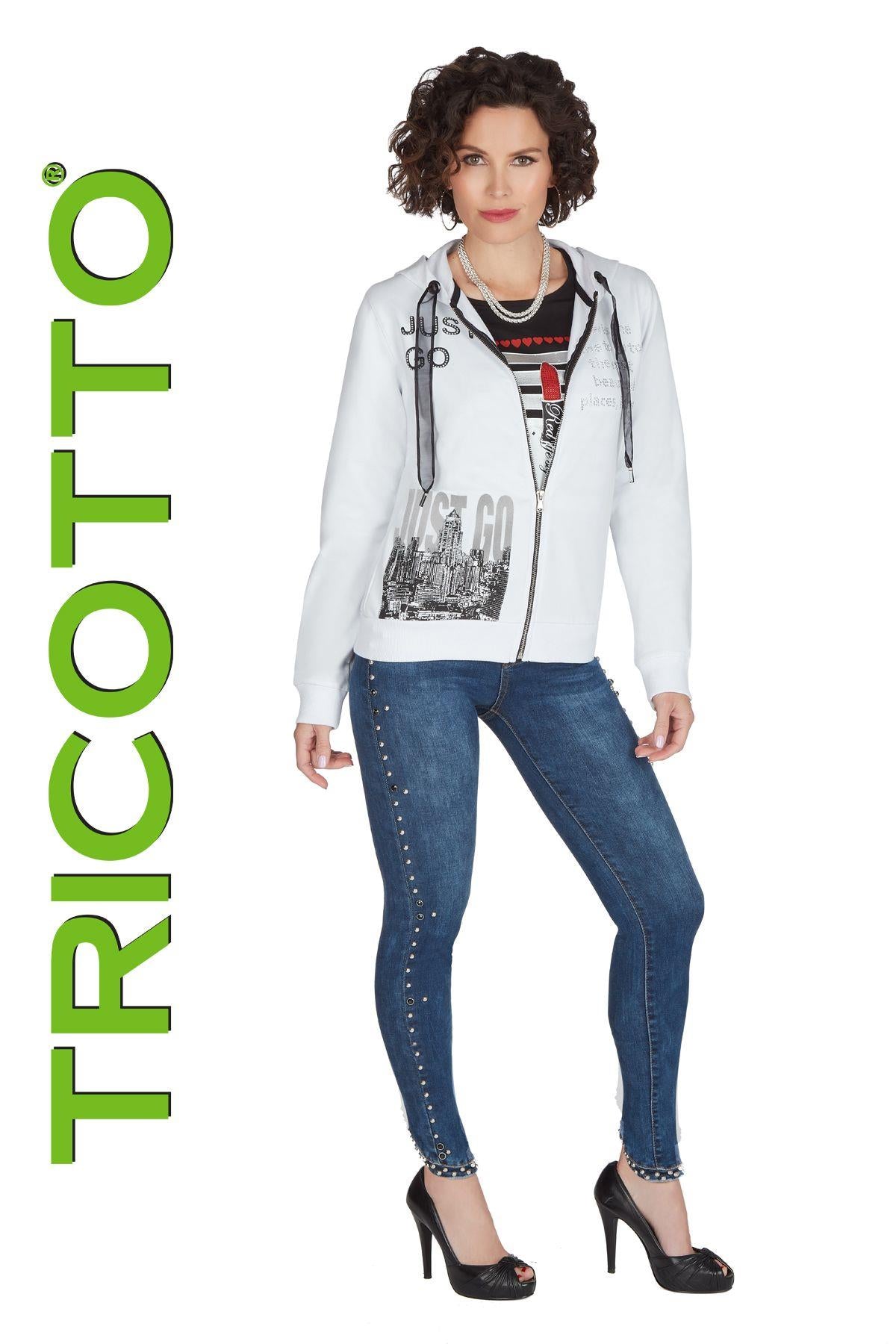 Tricotto Hoodie Femme