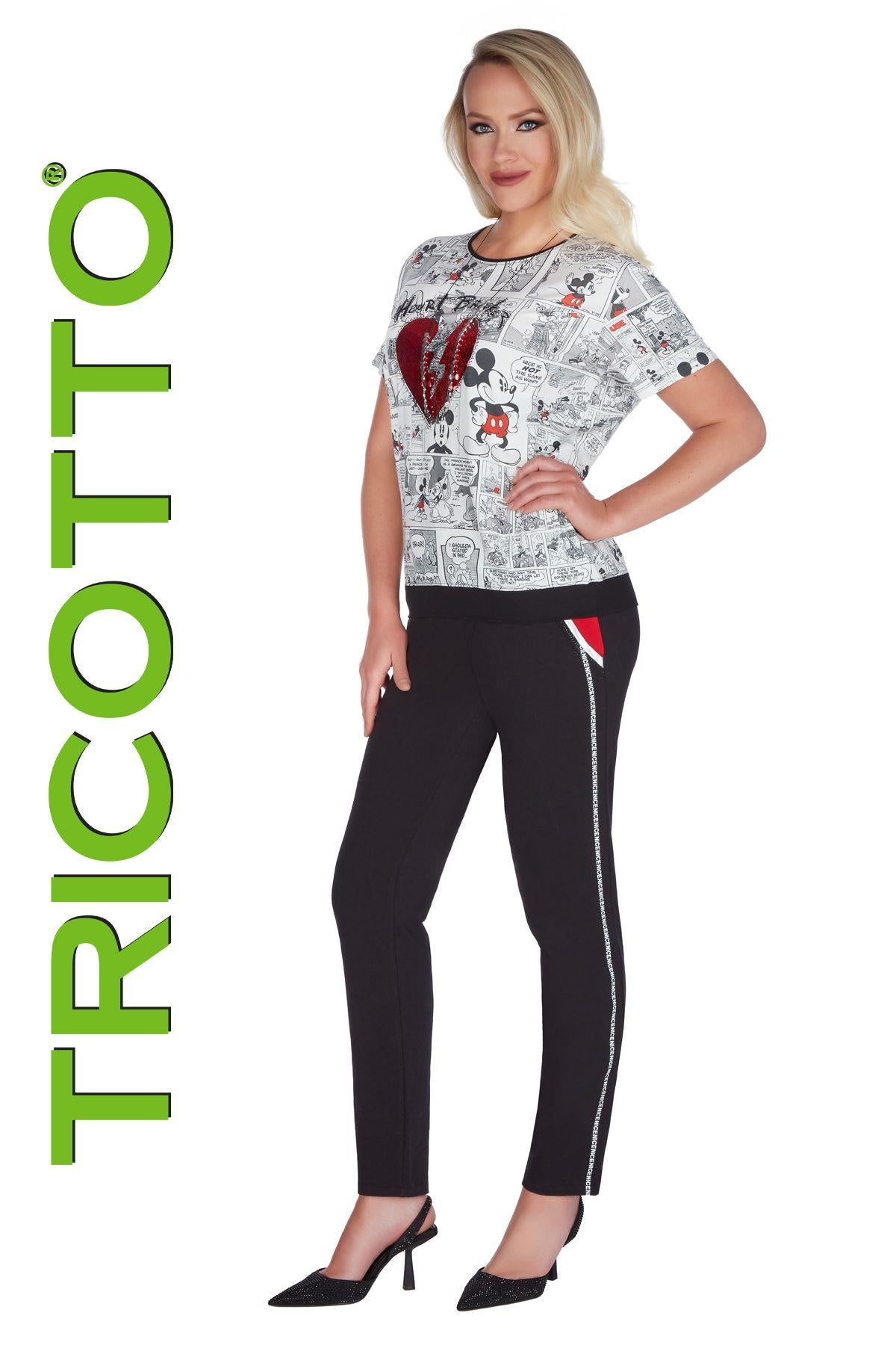 Tricotto T-shirt Femme