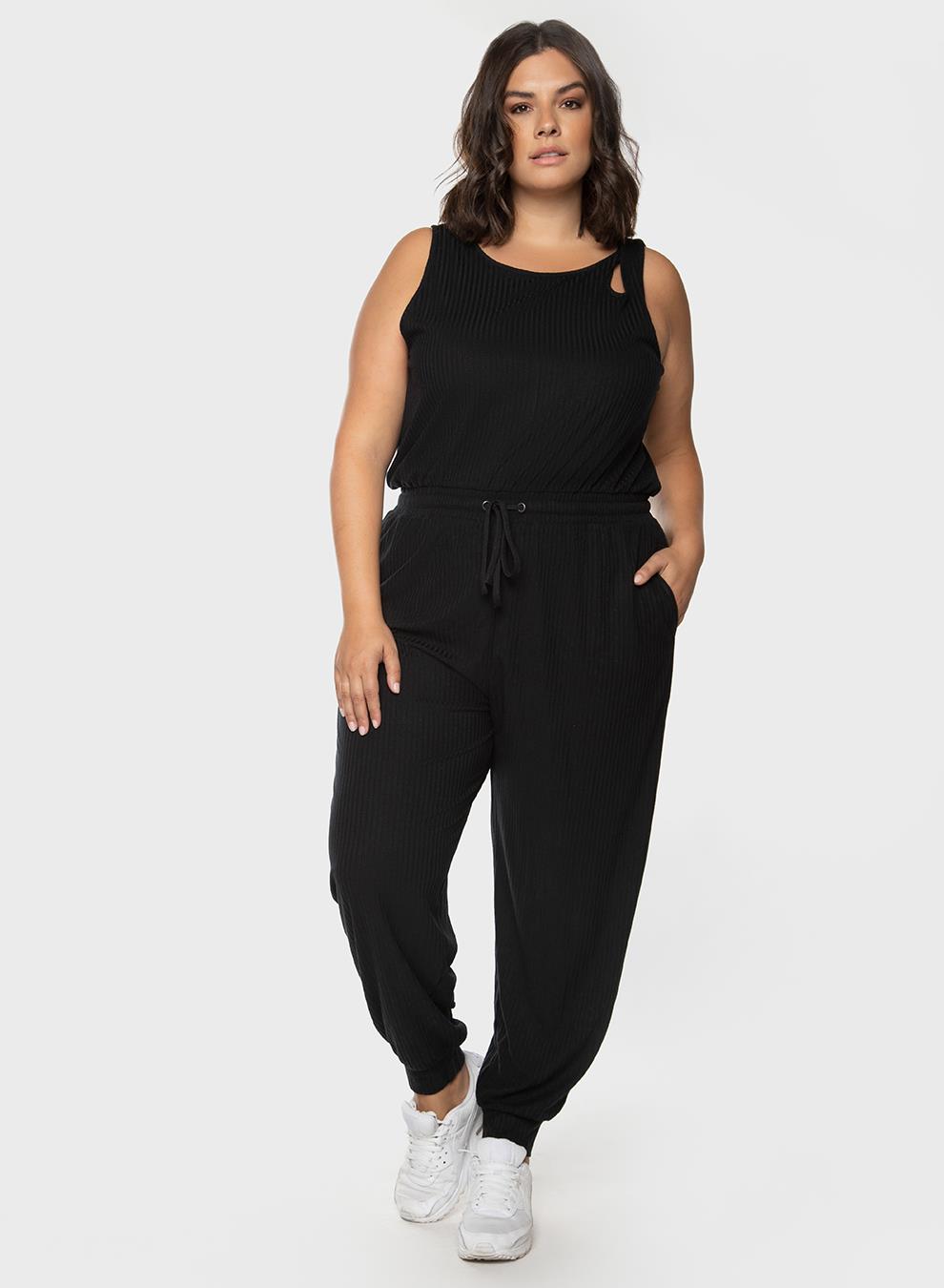 Dex Plus Jumpsuilt Taille Plus Femme