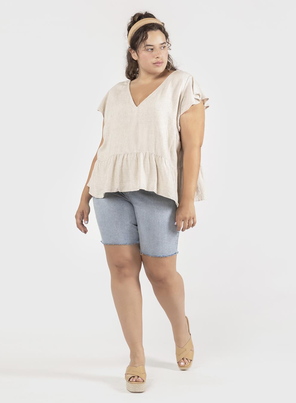 Dex Plus Blouse Taille Plus Femme