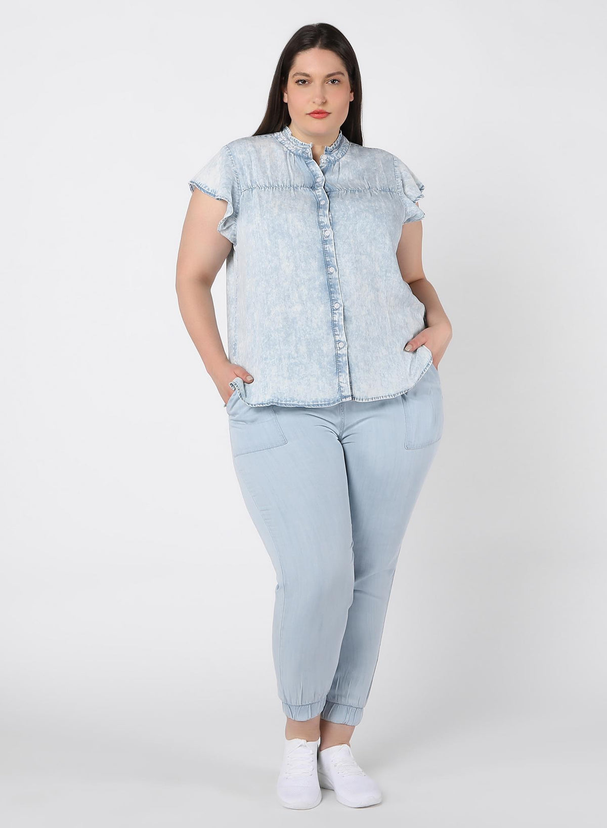 Dex Plus Pantalon Taille Plus Femme
