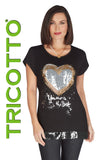 Tricotto T-shirt Femme