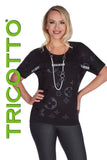 Tricotto T-shirt Femme