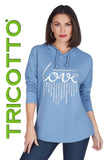 Tricotto Hoodie Femme