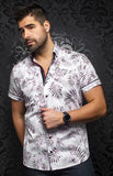 Au Noir Chemise Manche Courte Homme