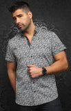 Au Noir Chemise Manche Courte Homme