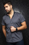 Au Noir Chemise Manche Courte Homme