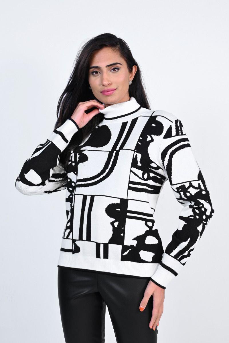 FRANK LYMAN COL ROULE FEMME