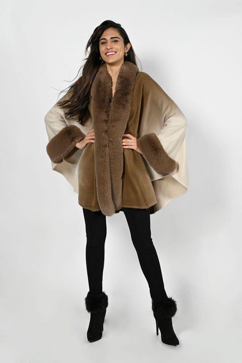 Frankn Lyman Poncho Femme